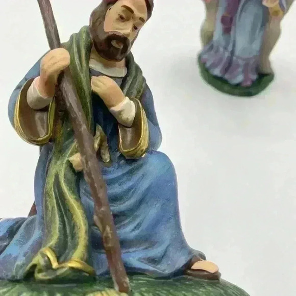 Thomas Kinkade Hawthorne Village Joseph, Mother Mary & King Caspar 2007 Figurine - Picture 3 of 6